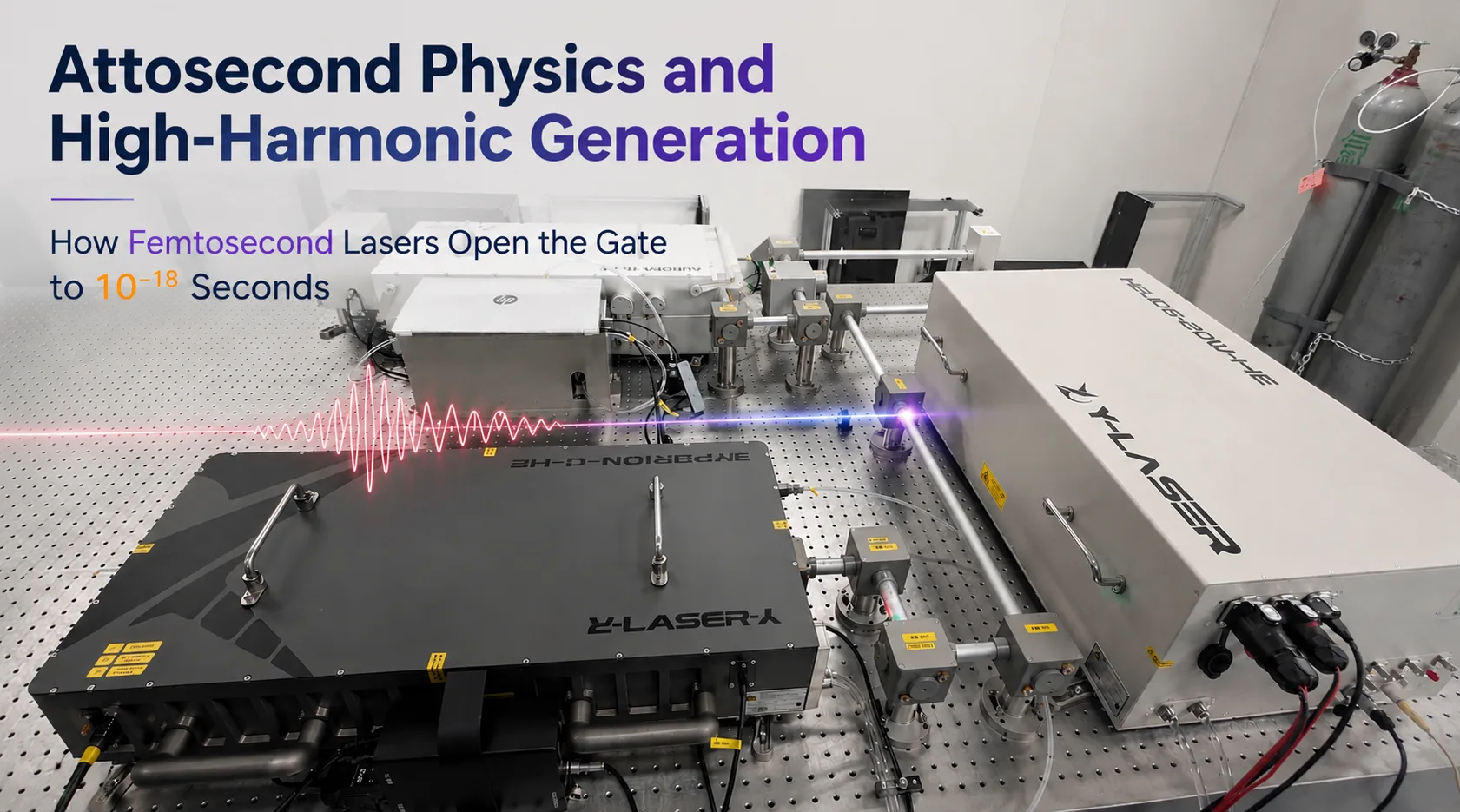 Attosecond Physics AND High Harmonic Generation — HOW Femtosecond Lasers Open THE Gate TO 10⁻¹⁸ Seconds