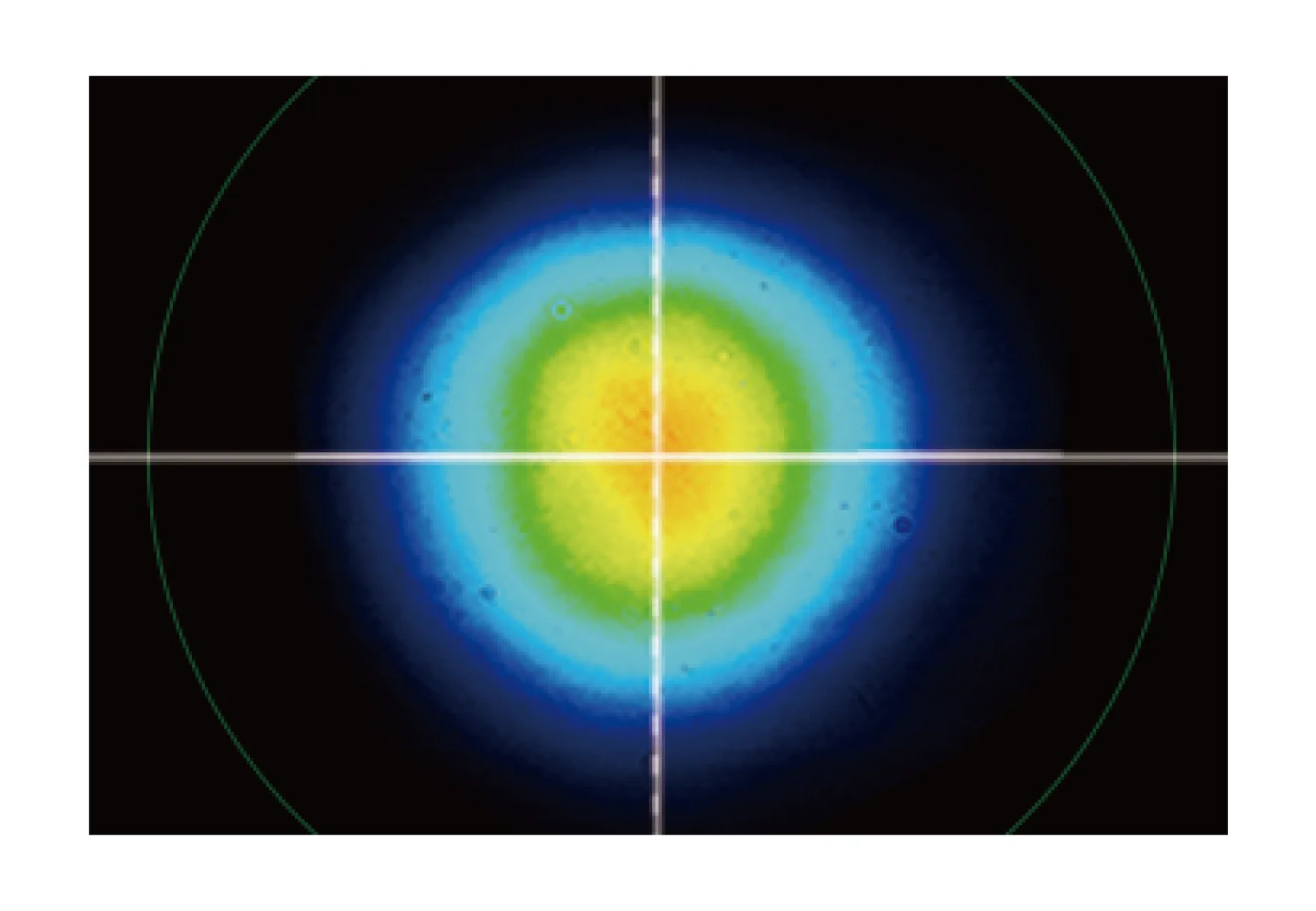HELIOS HE Typical Near-Field Beam Profile