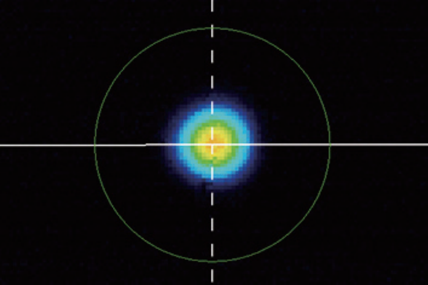 Typical far-field spot