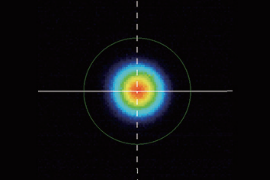 Typical far-field spot